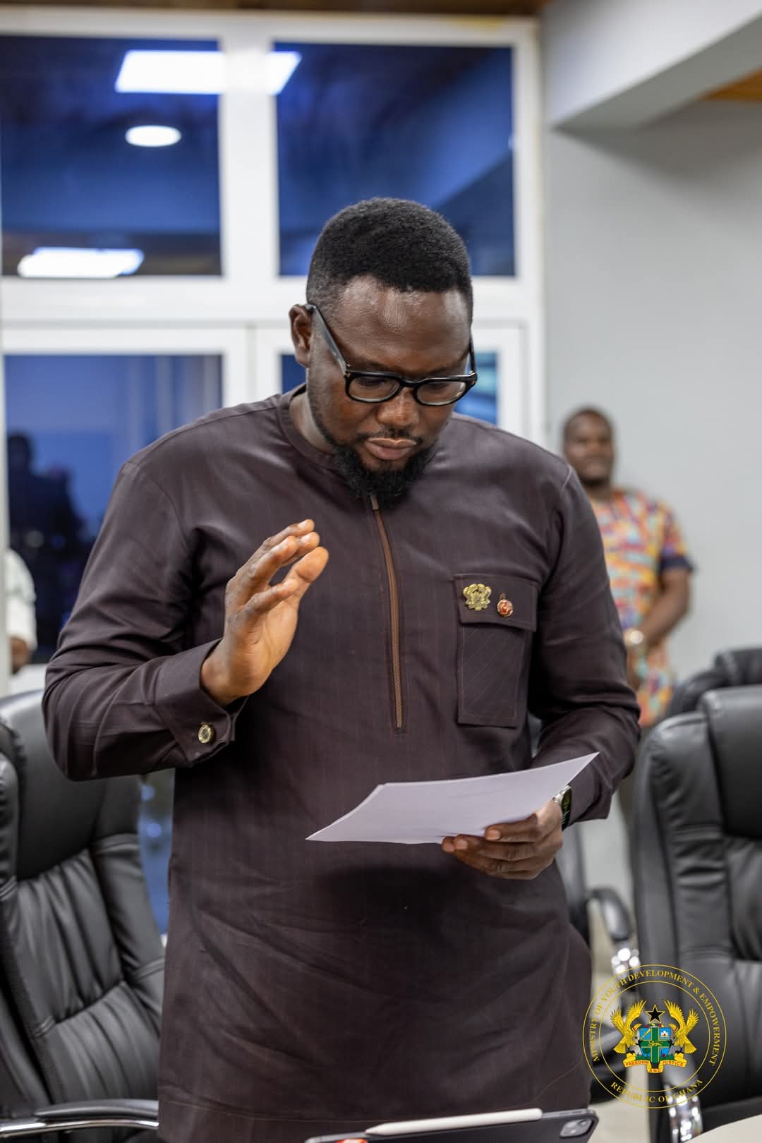 Been Sworn in As New member of the National Youth Authority Board - 2025